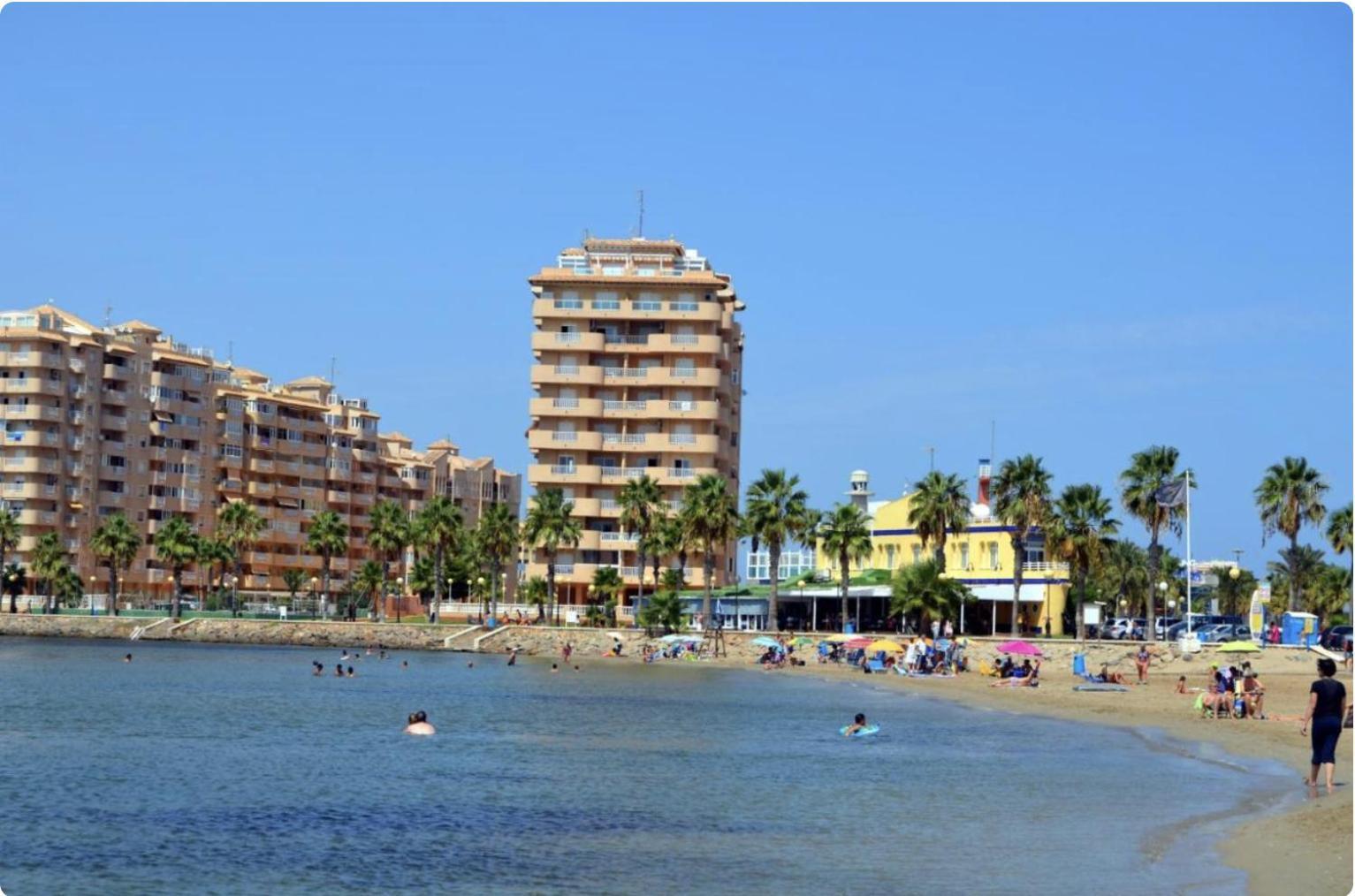 Villas de Frente Marino LMHA02 La Manga del Mar Menor Exterior foto